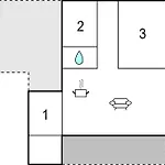 度假居 3 Bedroom Lovely In Bjert Binderup Strand